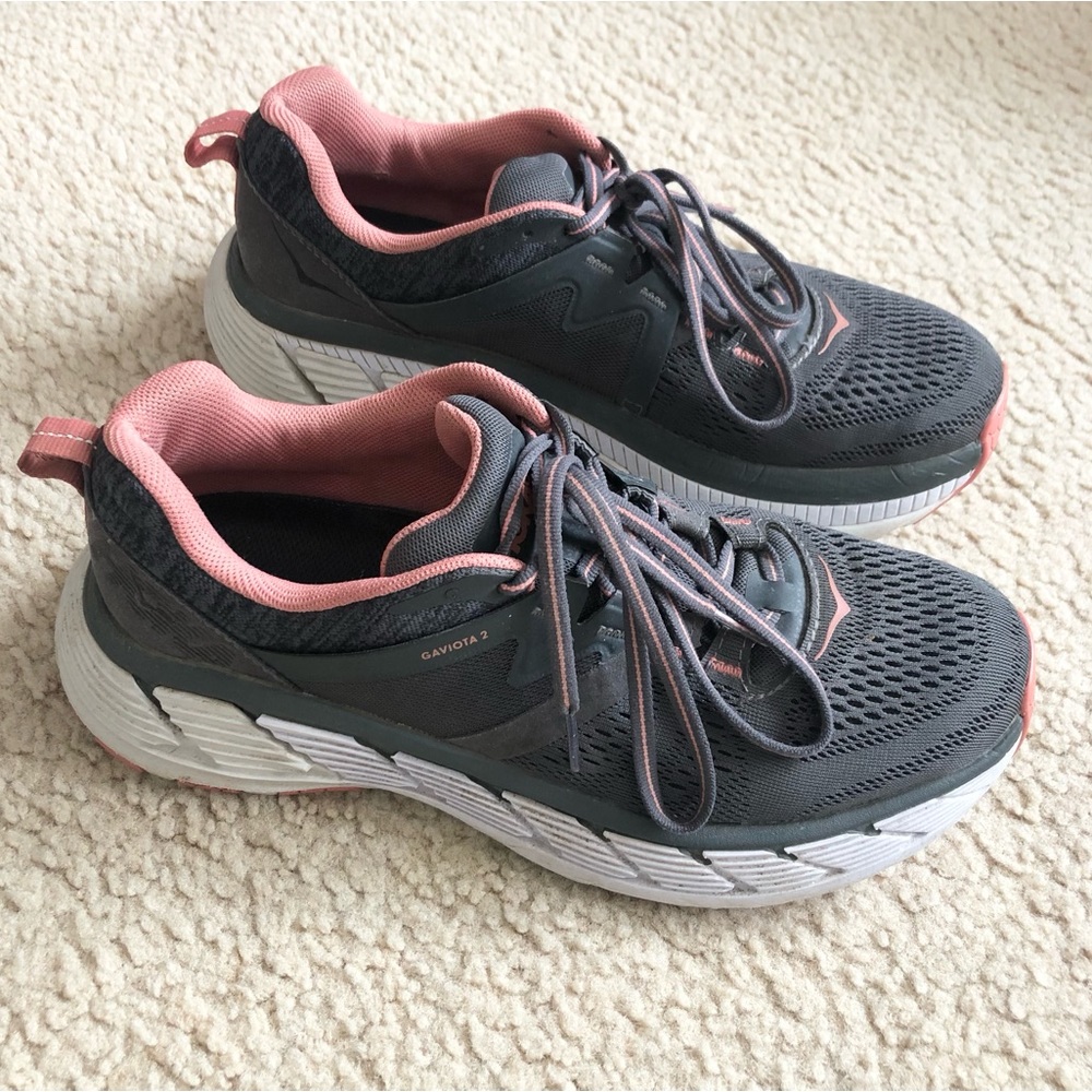 Hoka Gaviota 2 Sneakers Gray Pink